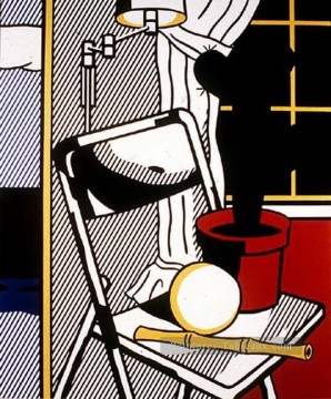 ロイ・リキテンスタイン Painting - サボテンのあるインテリア 1978 ロイ・リキテンスタイン
